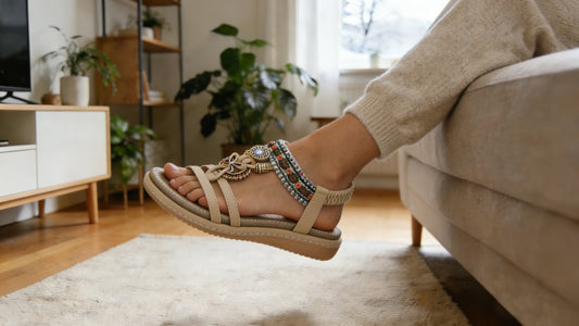 Why We Need a Pair of "Indoor Sandals" for German Winter Styling