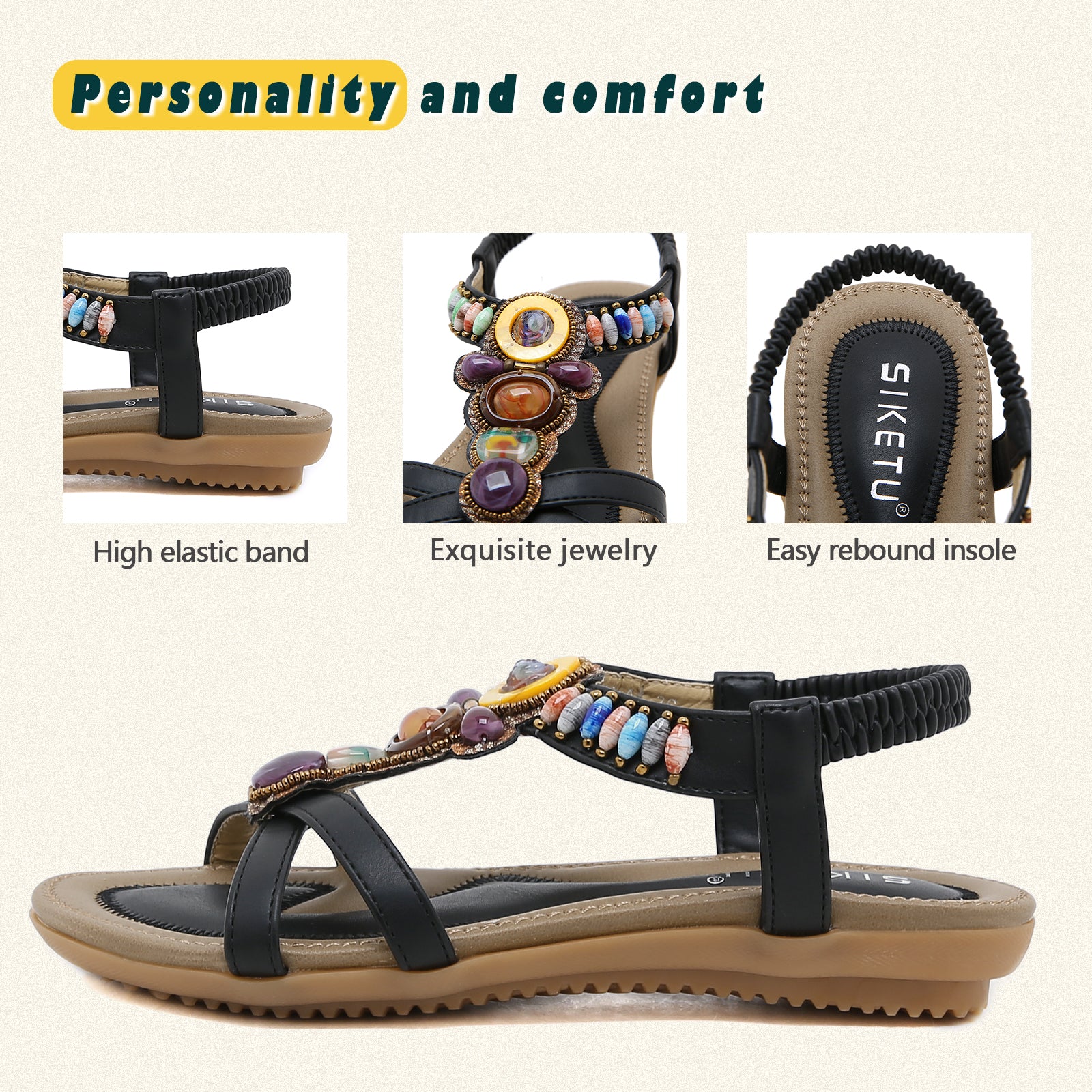 Aurora VIII - Bohemian Sandals