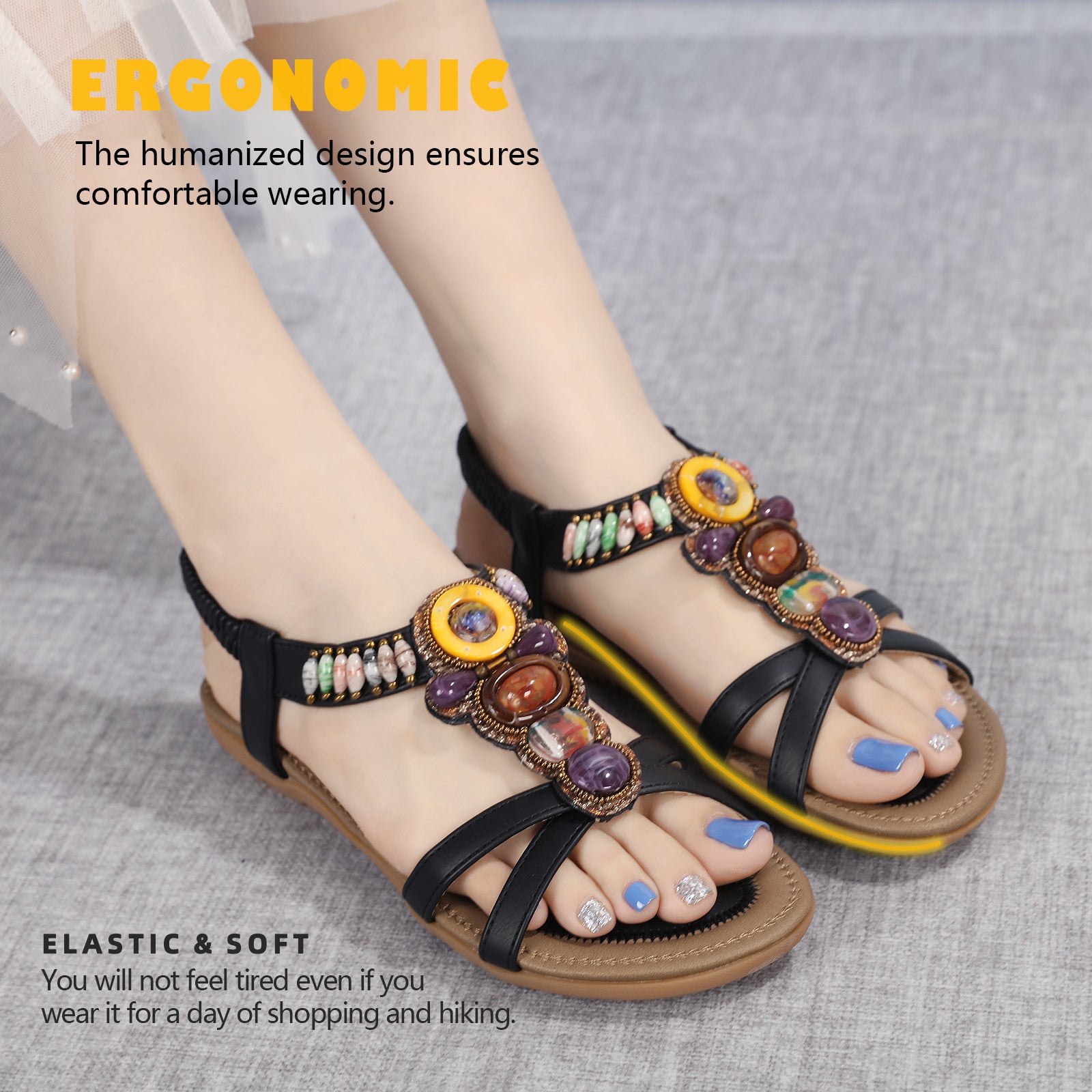 Aurora VIII - Bohemian Sandals